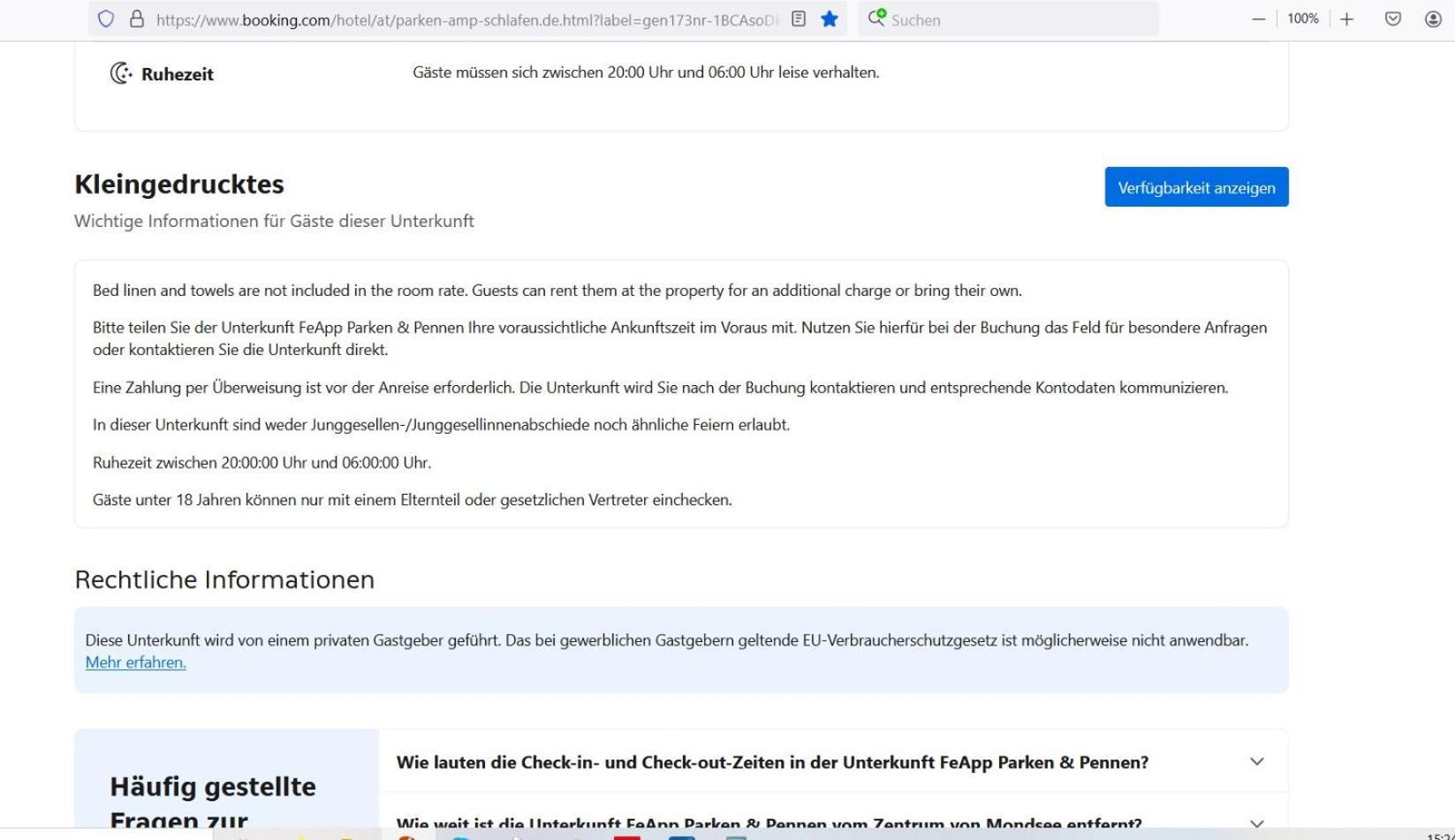 Feapp Parken & Pennen Homestay *